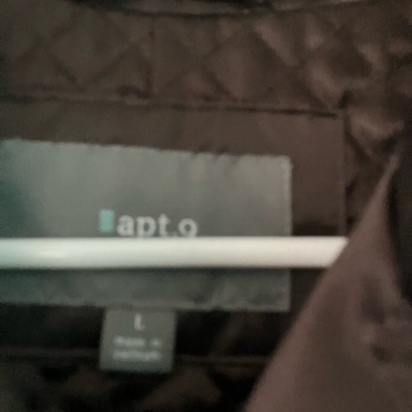 Apt9 Dark Brown Lined Raincoat Large - Picture 6 of 10